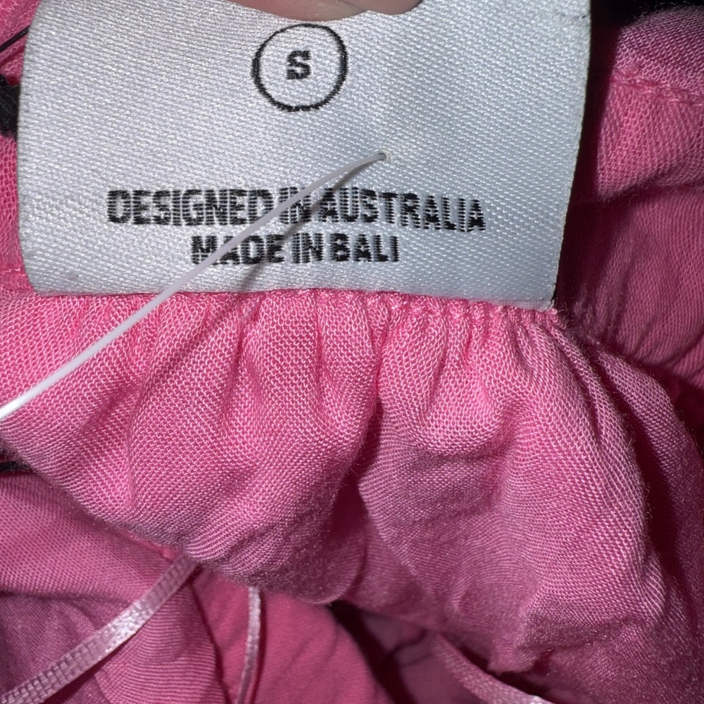 NWT Rue Stiic Peony Pink Sierra Maxi Dress S - Picture 5 of 6